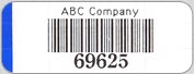 Destructible paper label